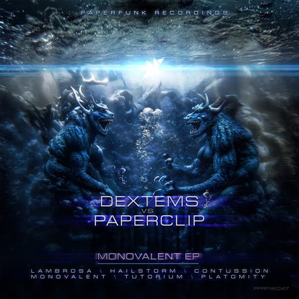 Обложка Paperclip vs Dextems - MONOVALENT EP