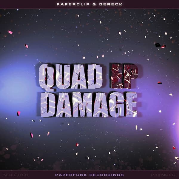 Обложка Paperclip & Dereck - Quad Damage EP